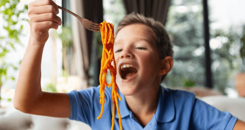 Spagettin és jégkrémen nem nőhet fel a gyerek