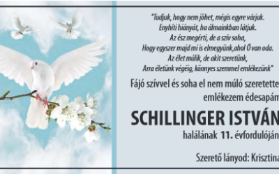 Schillinger István-megemlékezés