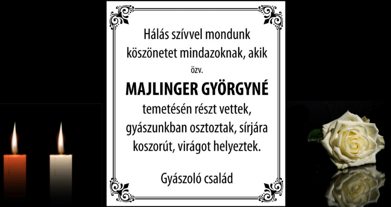 özv.Majlinger-Györgyné online