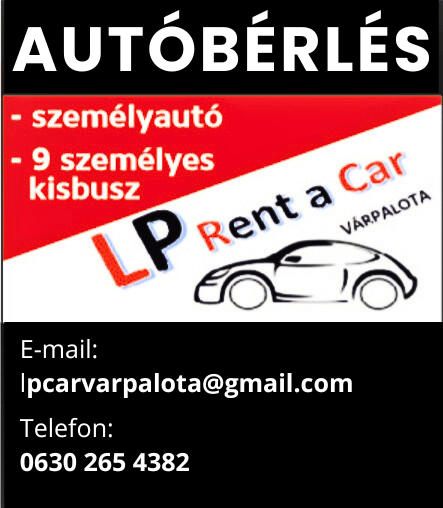 Lp rent a car szolg. oldala 2024-2025 várpalota