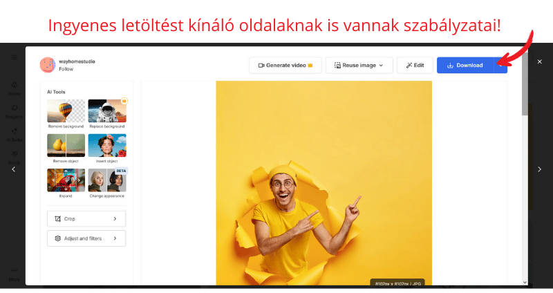 Copytrack: Mit tegyél, ha jogdíjkövetelést kapsz freepik