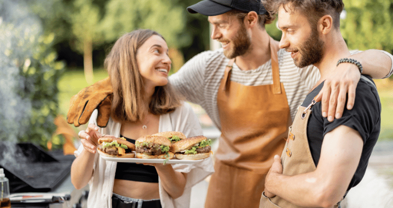 Házi grillezett hamburgerpogácsa recept