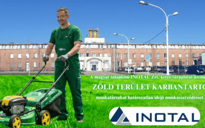 Zöld terület karbantartó állásajánlat-Várpalota