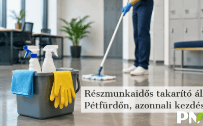 Takarító állás Pétfürdőn, részmunkaidős munkalehetőség