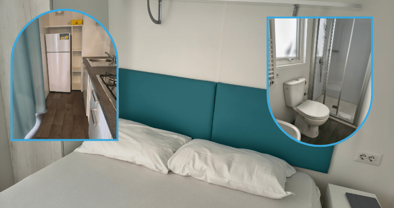 Monfalcone gyerekekkel Marina Julia Village Camping Superior mobilház