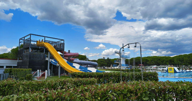 Monfalcone gyerekekkel Marina Julia Village Camping medencék és csúszdák
