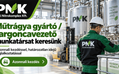 Műtrágya gyártó/targoncavezető munkatársat keres a Péti Nitrokomplex Kft.