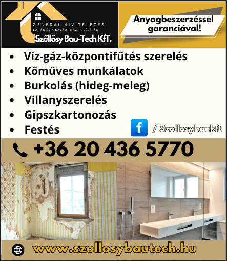 Szőllősy Bau-Tech KFT szolg.old.2026-2027