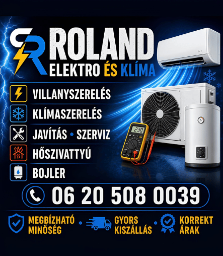 Roland klíma szolg.old. 2026-2027